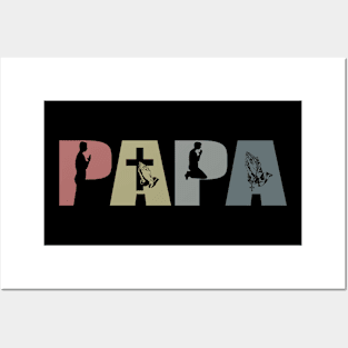 Papa Christian Father's Day Gift Jesus Posters and Art